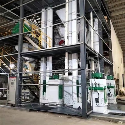 Ligne de production de granulés de biomasse en Indonésie|-Conception résistante au climat tropical pour les coques de palmier, de noix de coco et de riz